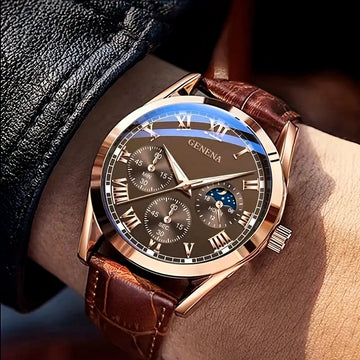 Men's High Fashion – Versatile Quartz Watch, Ideal for Professional and Casual Settings