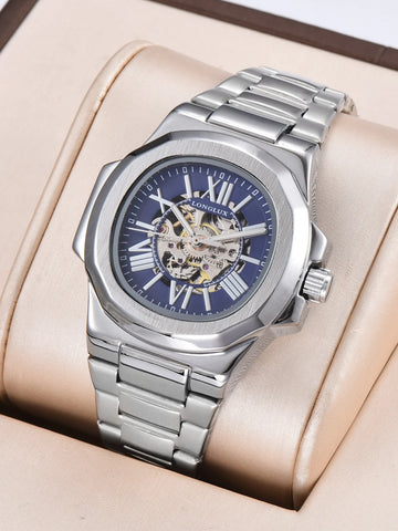 LONGLUX  mechanical men watch