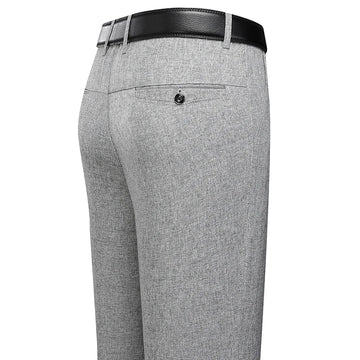 Premium Men's Pants – Business Casual, Formal and Comfortable, Black and Grey, Suitable for All Occasions