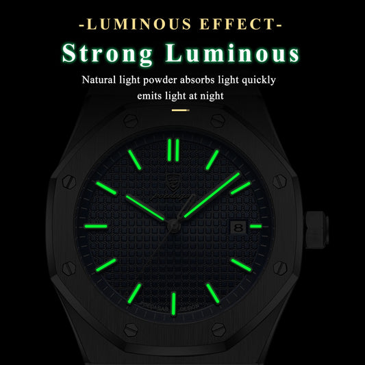 POEDAGAR Original Luxury Man Watch