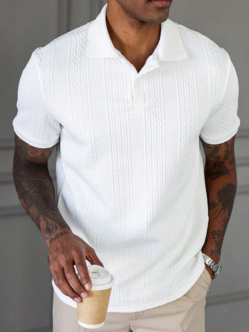 Men's Polo Shirt – Lightweight, Fashionable, and Breathable, Perfect for Casual and Social Settings