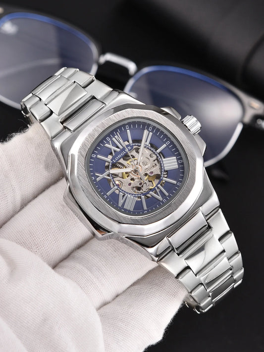 LONGLUX  mechanical men watch